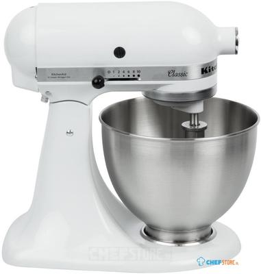 KitchenAid 5K45SSBWH Mixer