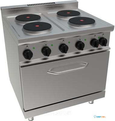 SARO Elektrisch Fornuis met Elektrische Oven Model E7/CUET4LE 1