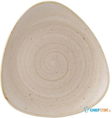 Churchill Stonecast Nutmeg Cream Lotus Bord 22.9 cm Pak van 12 - GR940
