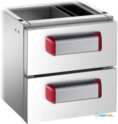 Diamond 2 laden eenheid GN 2/1 (h.100 mm) | A7/K2C2-R 1