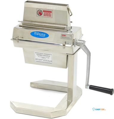 Maxima Vleesvermalser - 2 Rollers - 37 Messen - Doorvoer 17,5 X 2,5 cm - 09368105