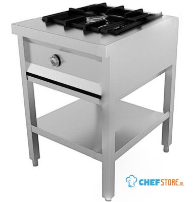 Pannenkoekentafel 1-Pits Gasbrander | Combisteel | 7003.0900 1