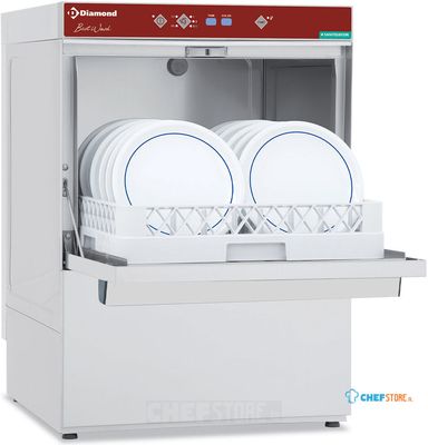 Vaatwasser Mand 500x500mm "full Hygiene", Met Doorlopende Ontharder, Diamond Dfe8/6-Ac 1