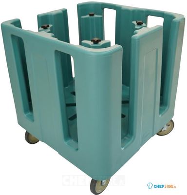Cambro Compact Verstelbare Schotel Caddy Leiblauw - FU683