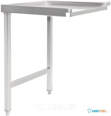 Doorvoer Spoeltafel | Links | 60cm | Vogue | GJ533