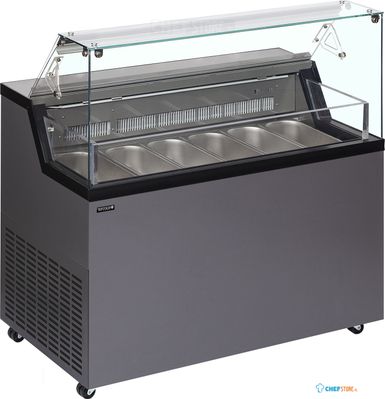 Framec Vriezer voor Schepijs met Bovenblad - MIRABELLA 6