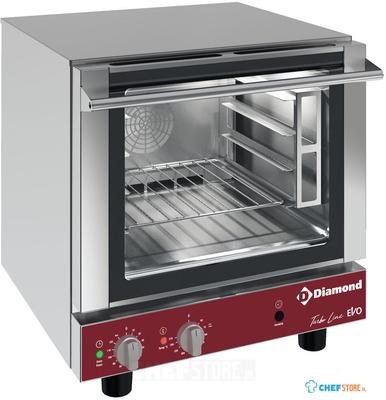 Elektrische Convectieoven - 4x GN 2/3 + Manuele Bevochtiger - Diamond CGE23-L 1