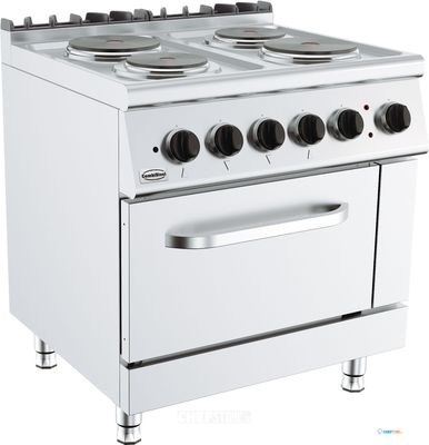 Combisteel Base 700 Kooktafel Elektrisch 4 Pl. El. Oven | 7178.0435 1