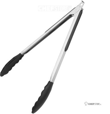 Vogue heavy duty vergrendelbare serveertang 30cm | CS771