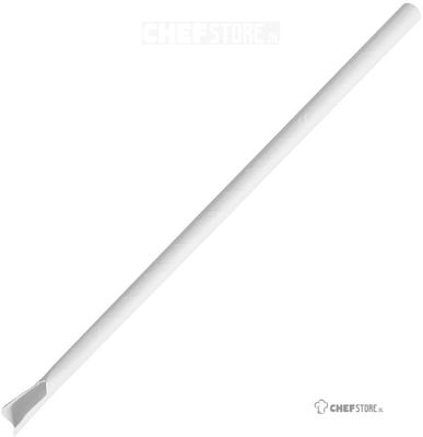 Fiesta Compostable Fiesta Composteerbare Papieren Lepelrietje Wit 210x8mm (Verpakking van 250) - HU367