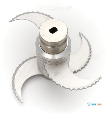 Maxima Keukenmachine / Cutter 20L - Messenblok - Gekarteld - 09399495