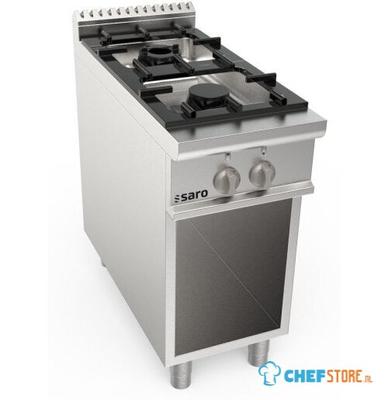 SARO Gasfornuis Open Onderbouw 2 Pits LQ Model LQ / CUG2BA 1