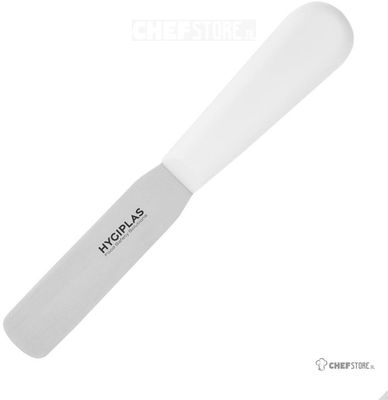 Hygiplas recht paletmes 10cm wit | C538