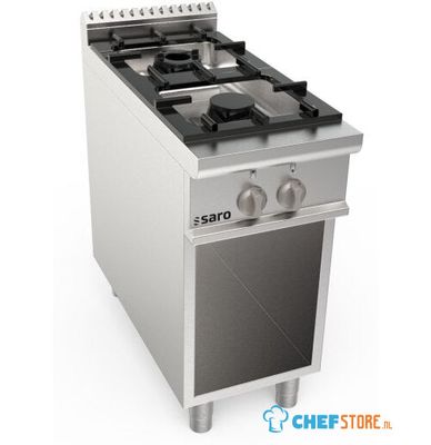 SARO Gasfornuis Open Onderbouw 2 Pits LQ Model LQ / CUG2BA