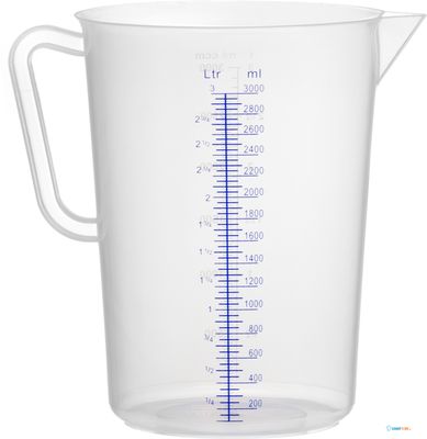 Hendi Maatbeker polypropyleen 3 l 160x240 mm | 567401