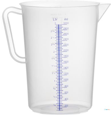 Hendi Maatbeker polypropyleen 3 l 160x240 mm | 567401