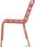 Bolero Terracotta Gelateerde Stalen Zijstoelen (4 Stuks) - CK063 2