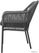 Bolero Bay PE Gevlochten Rattan Outdoor Armstoelen Antraciet (2 Stuks) - HZ597 2