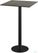 Urban Statafel Zwart Frame + Midnight Marble HPL 70x70 cm - Essentials 130041677