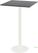 Urban Statafel Wit Frame + Zwart HPL 70x70 cm - Essentials 130051077