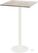 Urban Statafel Wit Frame + Moonstone HPL 70x70 cm - Essentials 130051377