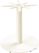 Feros 1310312120 Urban - Dining tafel frame zand + Tropical Wood HPL Tafelblad Ø120 cm 2