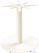 Feros 1310314120 Urban - Dining tafel frame zand + Riverwashed Wood HPL Tafelblad Ø120 cm 2