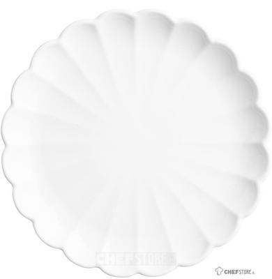 Olympia JB394 Bloom Geschulpte Borden Wit 226mm (6 stuks)