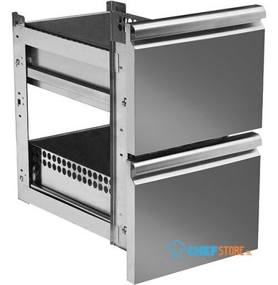 Mastro Ladeset 2X 1/2 Voor Gekoelde Werkbanken Met Diepte 600 Mm | Z/C604Q 1