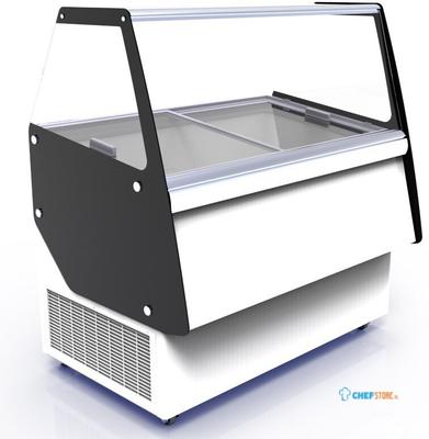 Combisteel Schepijsvitrine Ibiza | 8x5 liter | Plus opslagruimte | 7472.0140 1