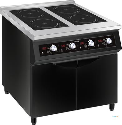 SARO Inductiekookplaat met 4 Platen Model NIKOS 1
