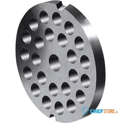 Mastro Schijf Voor Vleesmolens, Type 22 Ø 82 Mm Met 2 Gleuven, Gat Ø 2 Mm | Z/FF222 1
