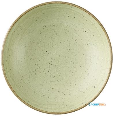 Churchill Super Vitrified Churchill Stonecast Raw Green Evolve Coupe Schalen 247mm (Pak van 12) - HX042