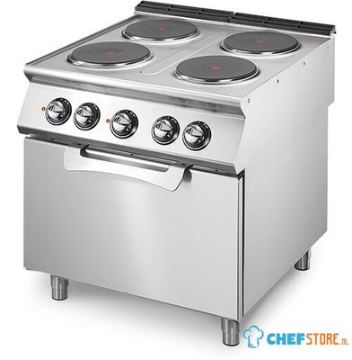 Mastro Electrische Selector Op Statische Electrische Oven Gn 2/1, 4 Warme Platen | VS7080CFE 1