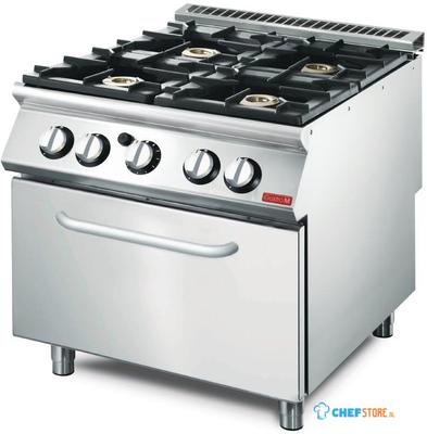 Gastro M gaskooktoestel met gasoven 70/80 CFGB | GL928