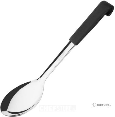 Vogue serveerlepel met zwarte handgreep 34cm | CS910