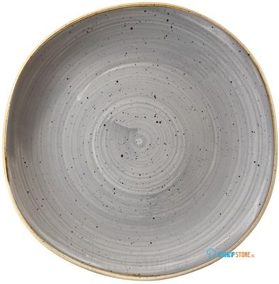 DM457 Churchill Stonecast ronde borden Peppercorn Grey 264mm (12 stuks)