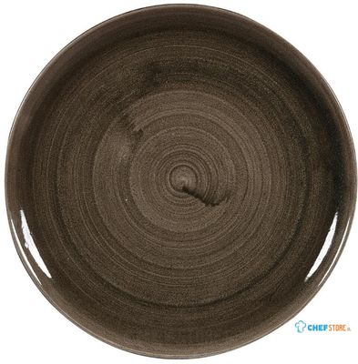 Churchill Stonecast Patina Evolve Iron Black Schalen 324mm (Pak van 6) - DY900