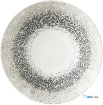 Churchill Super Vitrified Churchill Studio Prints Fusion Grey Diepe Coupe Kom 19.1 cm Pak van 6 - HX132