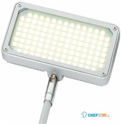 Syna Wand LED 116 Zilver Stekker Positie Achterzijde - WLED116S-BACK