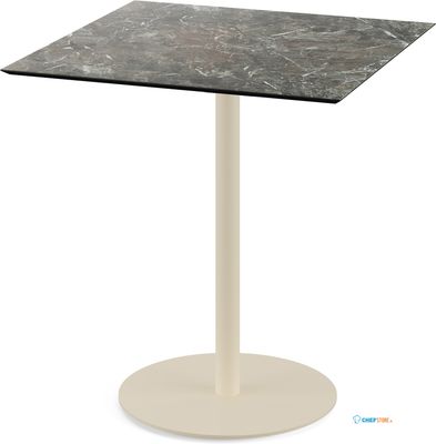 Urban Terrastafel Zand Frame + Galaxy Marble HPL 70x70 cm - Essentials 130031577