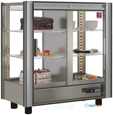 Gekoelde Gastronomie Vitrine Lt. 216 - Doorgeef - Moduleerbaar - Diamond PGN-1/TR-R6 1