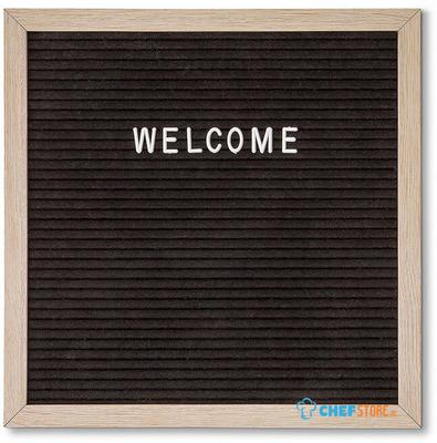 Syna Letterbord Zwart 30 X 30 cm - LEB30X30