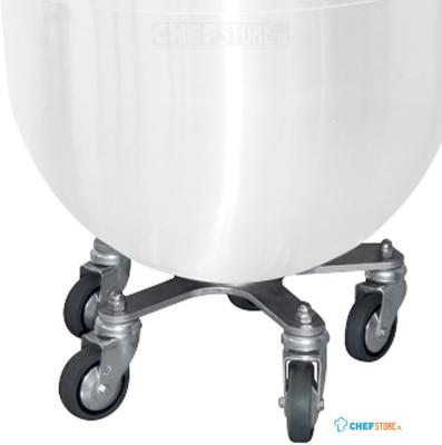 Diamond Optie: wielen voor kuip klopper-menger 60 & 80 Lt | MRV-60-80 1