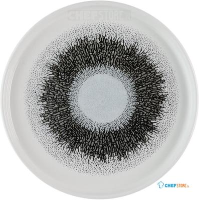 Churchill Super Vitrified Churchill Studio Prints Fusion Black Walled Bord met Opstaande Rand 21 cm Pak van 6 - HR306