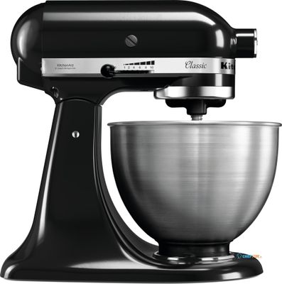 KitchenAid 5K45SSEOB, zwart, 4,28L 1