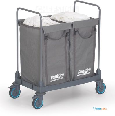 Linnenzakwagen Procart 62, 2 x 125 liter, Combisteel 7048.0005 1