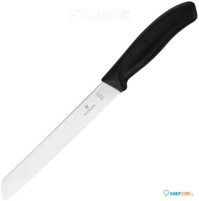 Victorinox Broodmes 21cm Zwart (blisterverpakking) - Victorinox CX745
