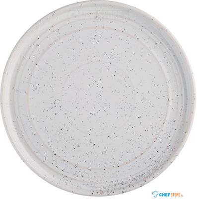 Olympia Cavolo Platte Ronde Borden 22cm Wit (6 Stuks) - Olympia FD903