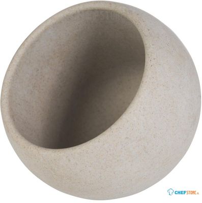 Aps Moon 6-Delige Buffetset 3 Houten Lepels 3 Melamine Kommen 80mm, APS FT230